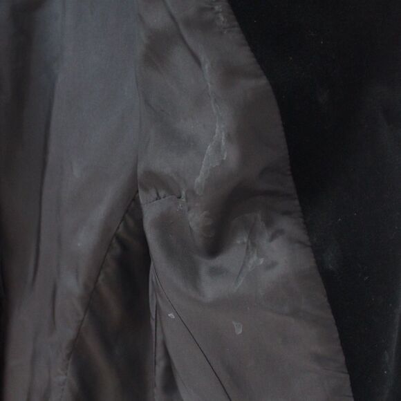 Vintage GC Guess Collection Black Trench Coat 8 - Picture 11 of 14